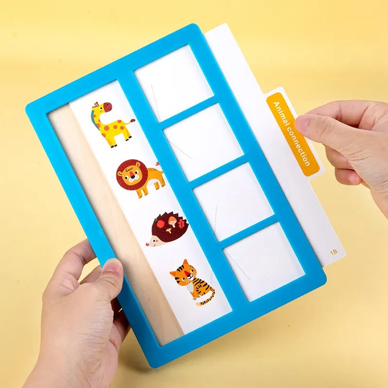 Early Education 3in1 Digital Link Wooden Animal Theme&nbsp;