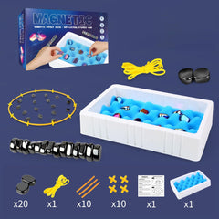 Magnetic Effect Chess Stone Family Board Game