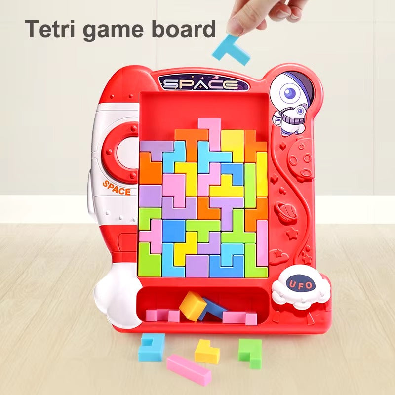 Mind Rocket Tetris Blocks Challenge Game - JustForKids