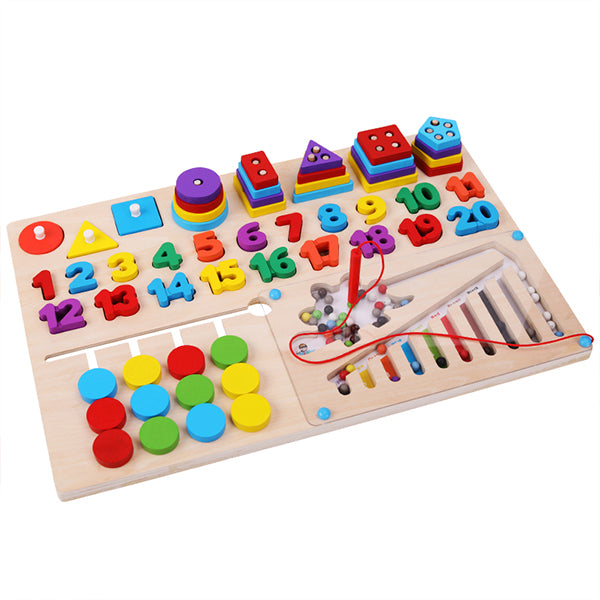Wooden Montessori  Activity Learning Board