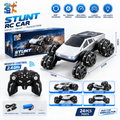 Stunt RC Car with 360° Spins, LED Lights & 2.4GHz Remote Control
