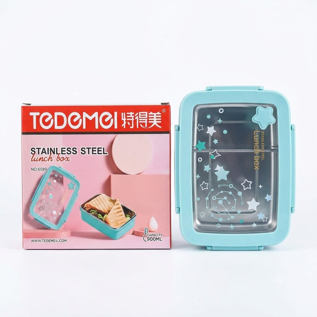 Stainless Steel Single Layer - Bento Lunch Box