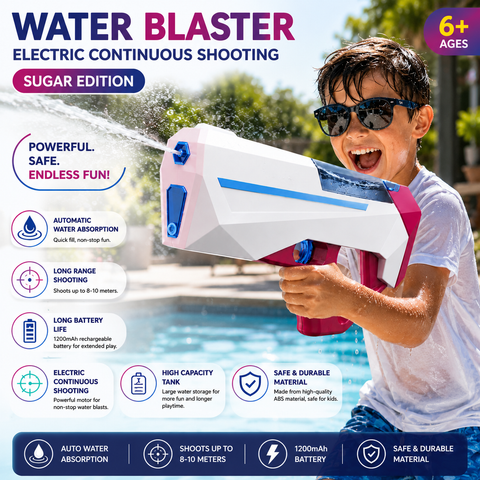 Electric Rechargeable Water Blaster Gun for Kids