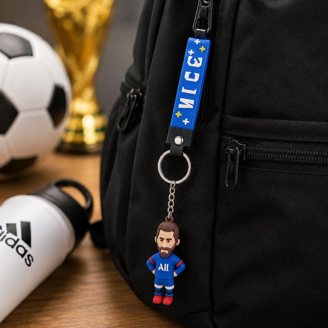 Soccer Player Keychain