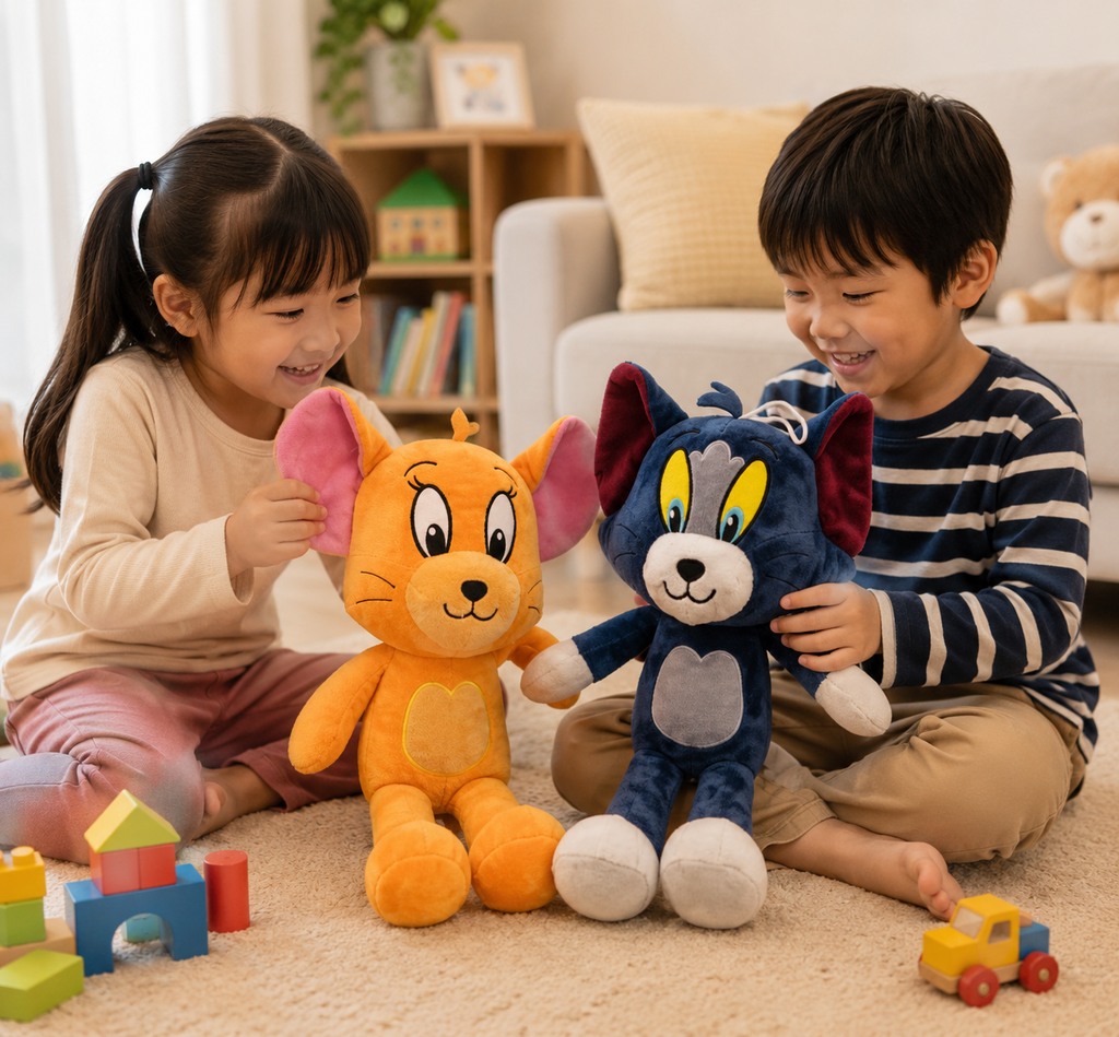 Cute Tom & Jerry Plush Toy