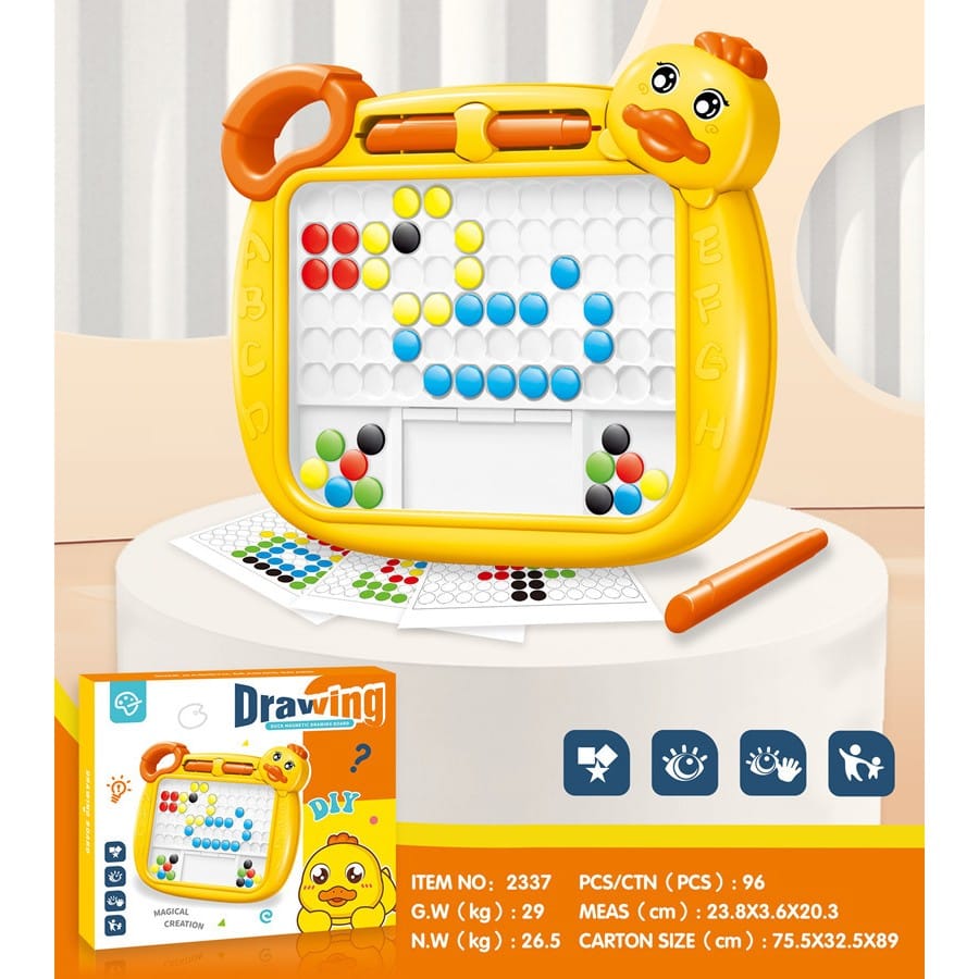 Duck Magnetic Bead Drawing Board - JustForKids