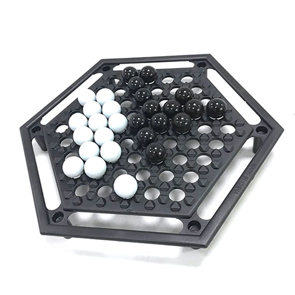 Abalone Marble Strategy Family Board Game - JustForKids