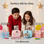 Kids Instant Print Camera (Black & White Print)