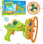 Dinosaur Bubble Gun Machine
