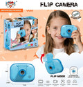 Mini Flip Camera – Instant Selfie & Video Camera for Kids
