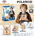 2-in-1 Pocket Dual Camera & Instant Printer with 180° Rotating Lens