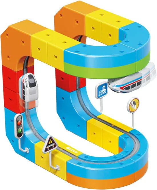Mag Train Magnetic Track Building Set
