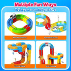 Mag Train Magnetic Track Building Set