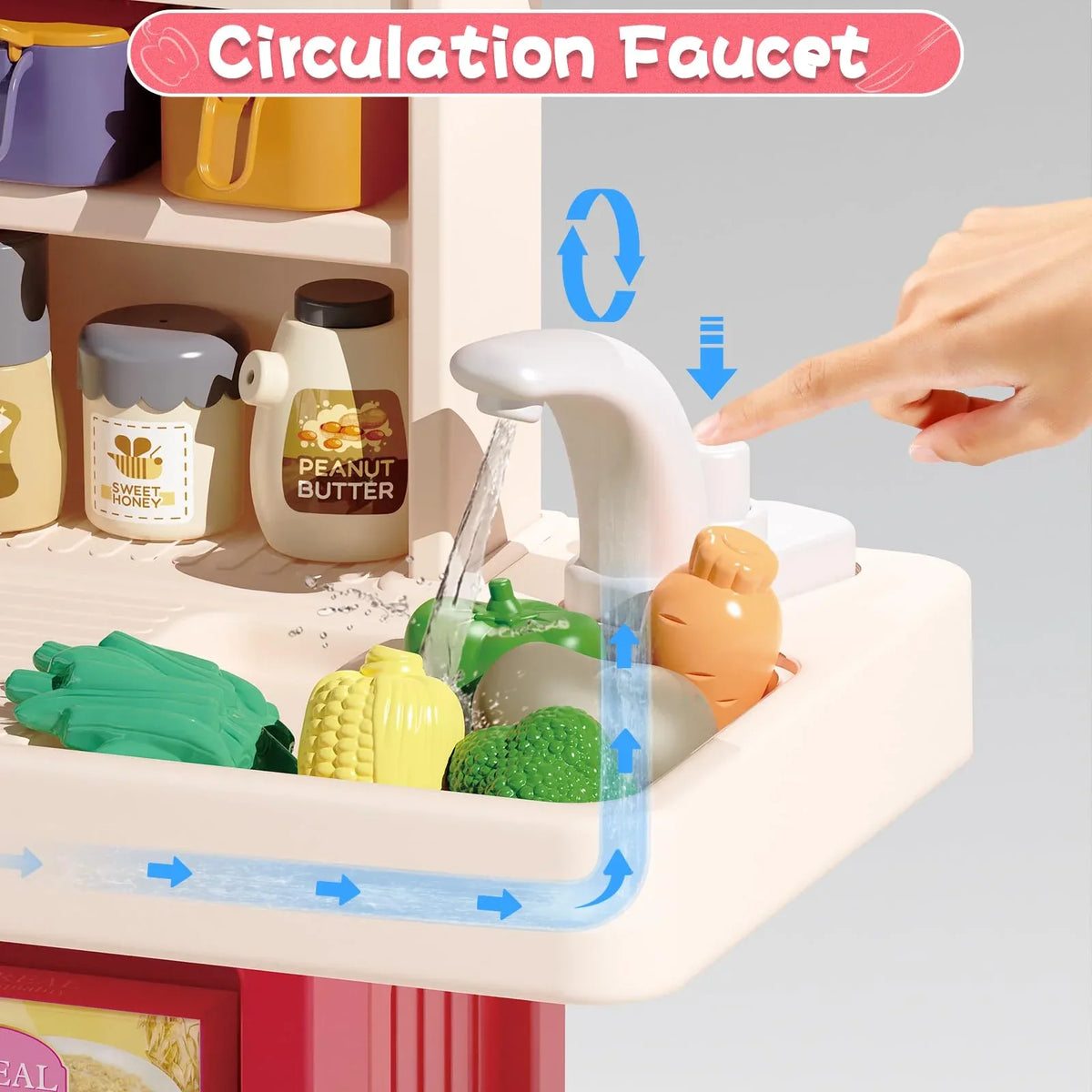 Puzzle Kitchen Fun Play Set (63 Pcs)
