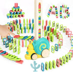 Domino Laying Snail Train