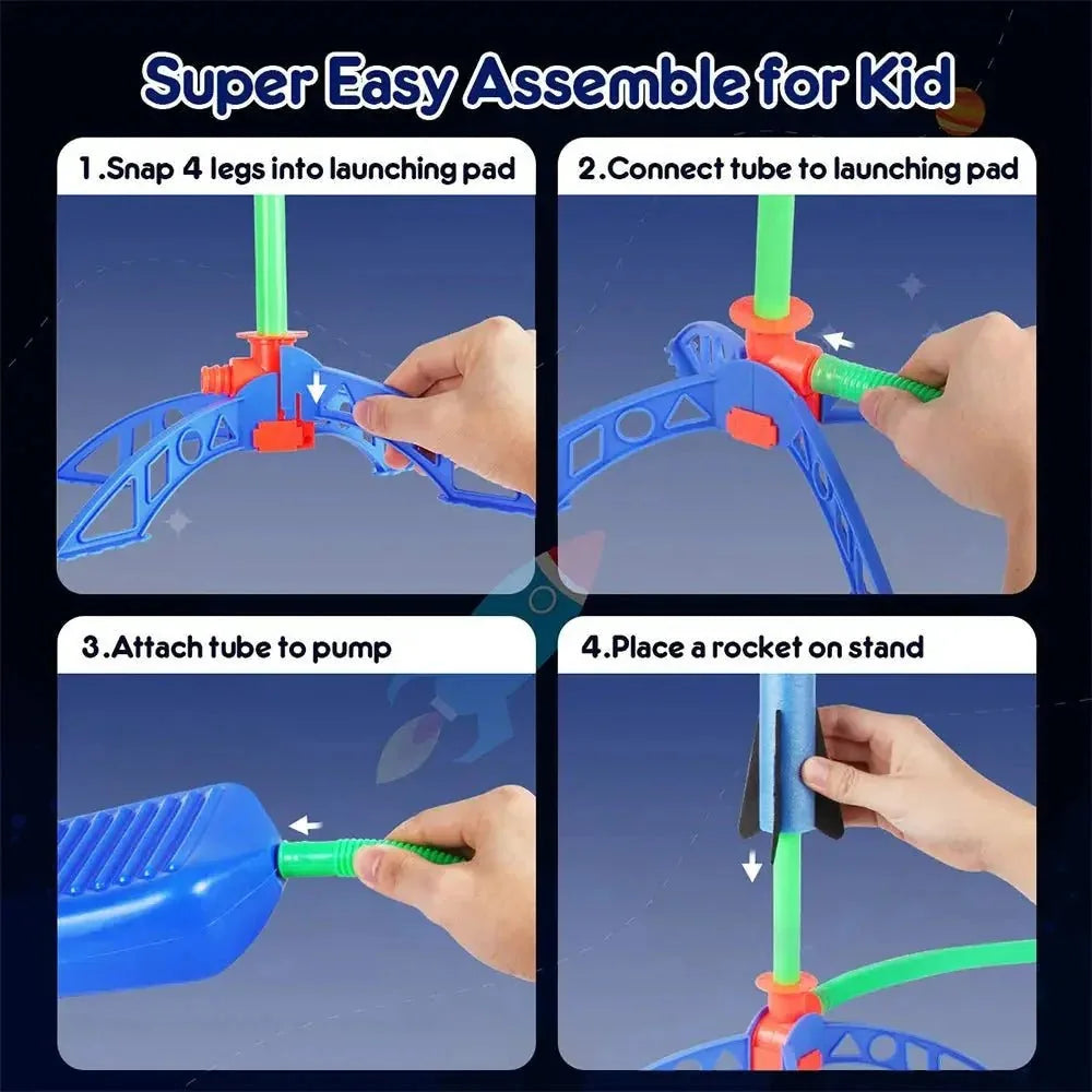 Stomp Rocket Launcher – Jump, Stomp & Fly!