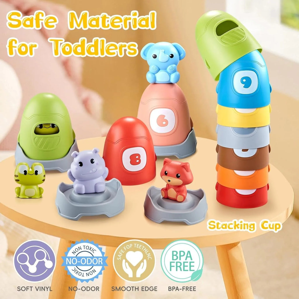 Peekaboo Animal Barn Set