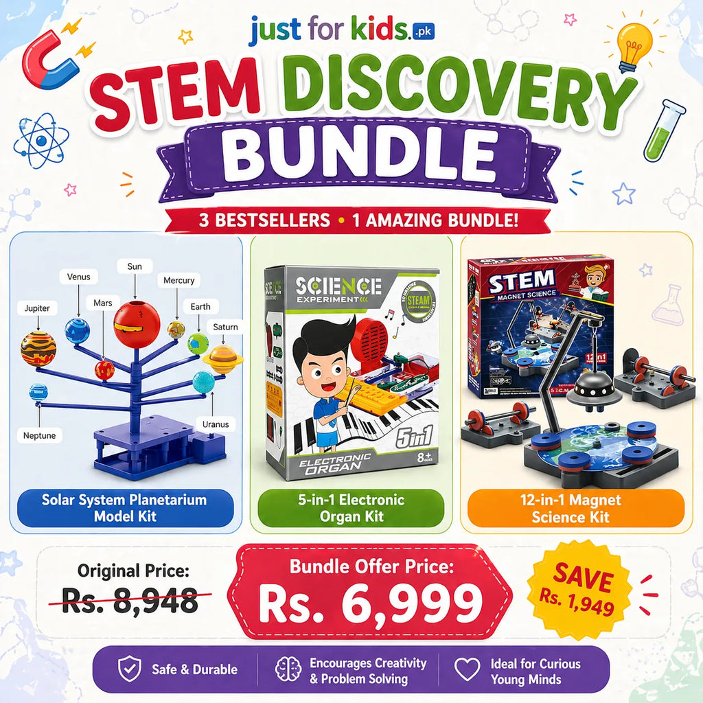 Advanced STEM Learning Bundle – Physics, Space & Electronic Music Kit
