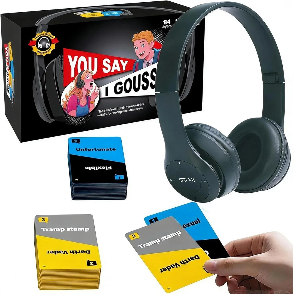 You Say I Guess – Lip Reading Party Board Game