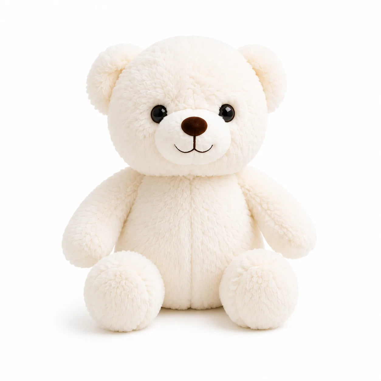 Cute Chubby Teddy Bear Plush Toy - Mini Soft Stuffed Animal Gift (10")