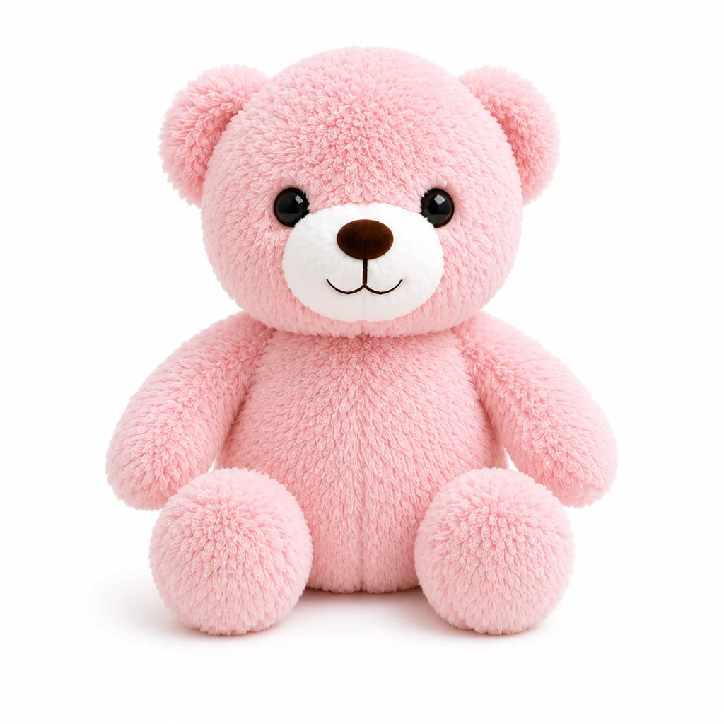 Cute Chubby Teddy Bear Plush Toy - Mini Soft Stuffed Animal Gift (10")