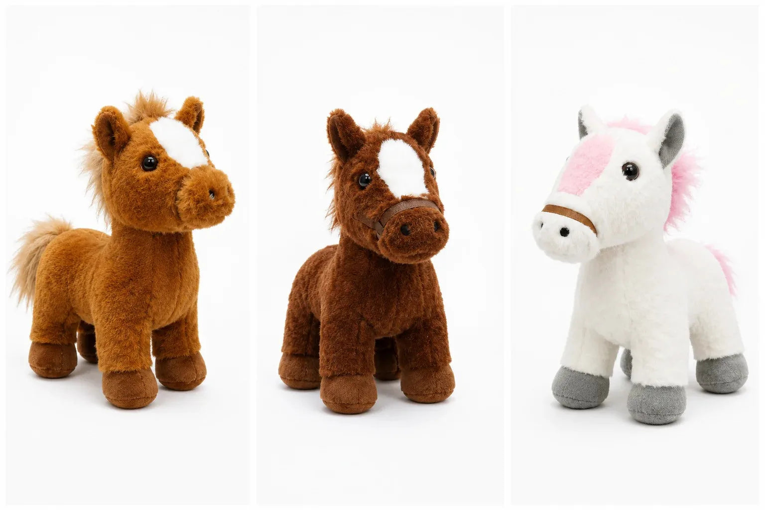 Horse Plush Toy – Soft Standing Horse Plushie
