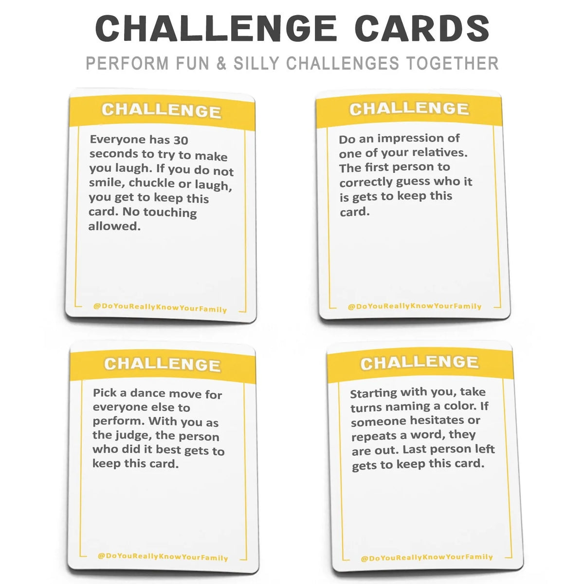 Do You Really know your Family ? Family board game