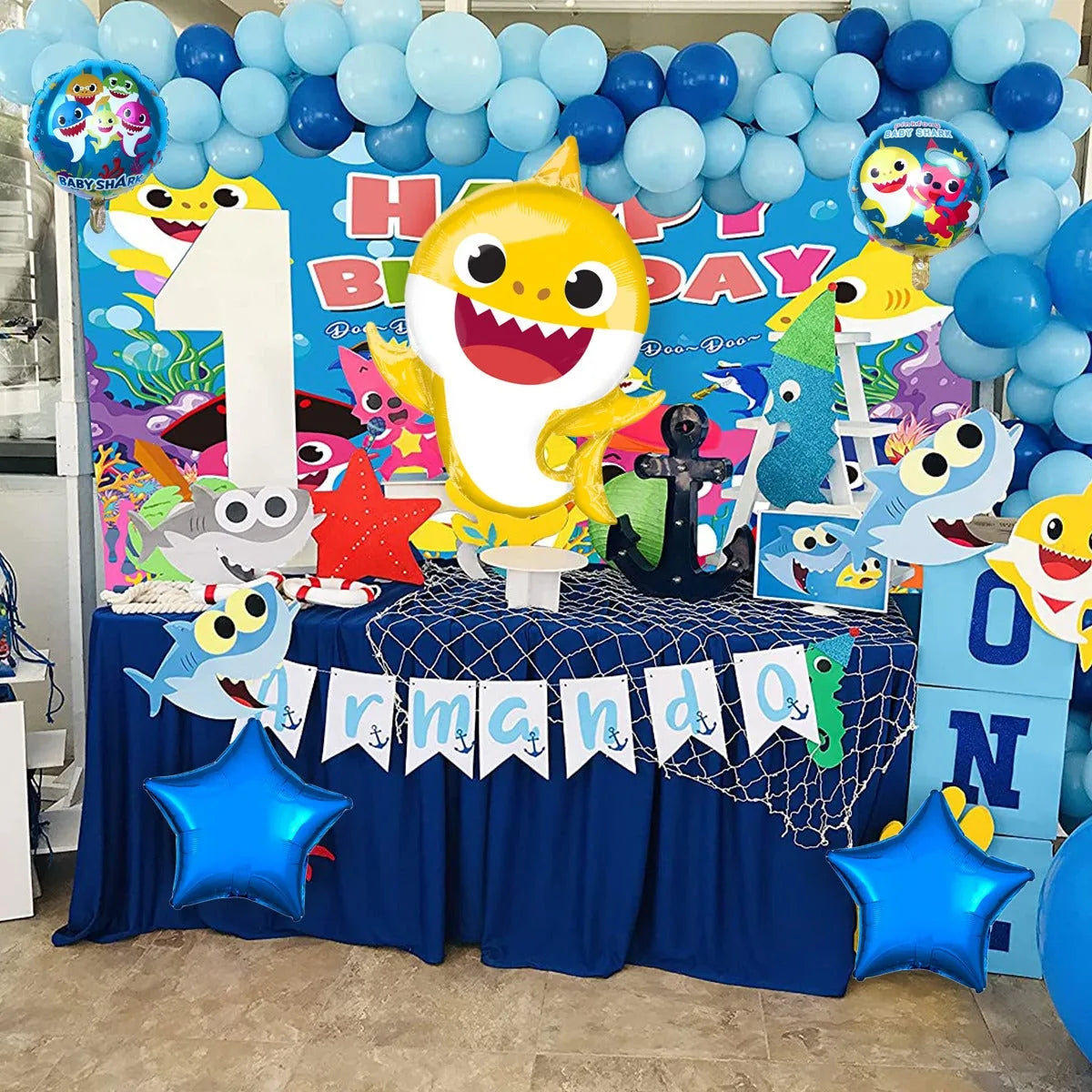 Foil balloons Set ( Assorted Designs)