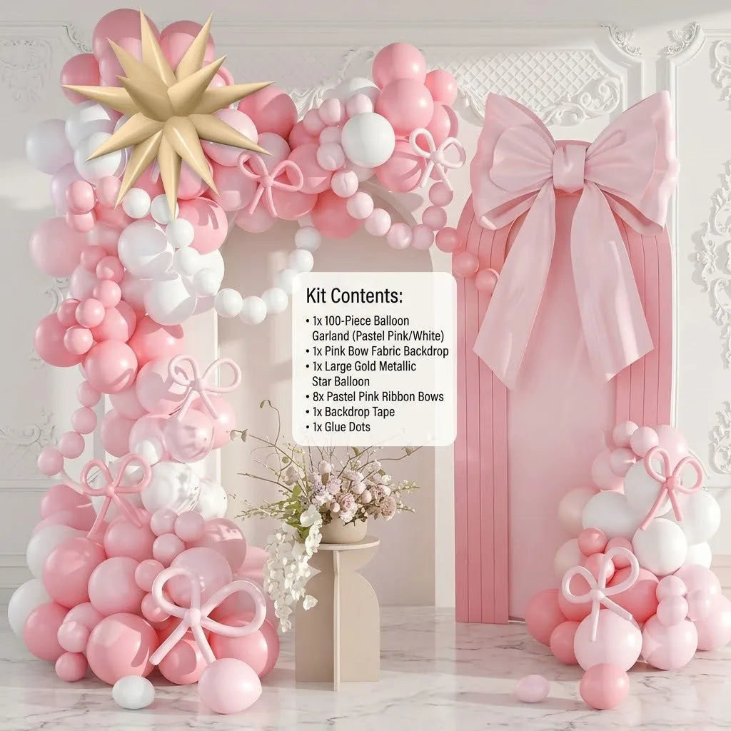 Black Purple Balloon Garland Kit – 100 PCS Party Balloons