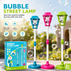 Bubble Street Lamp LED bubble machine for kids with box