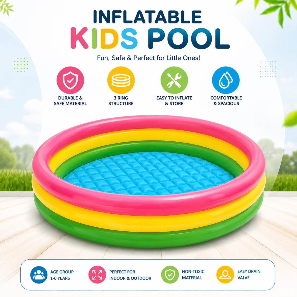 INTEX Sunset Glow Baby Pool
