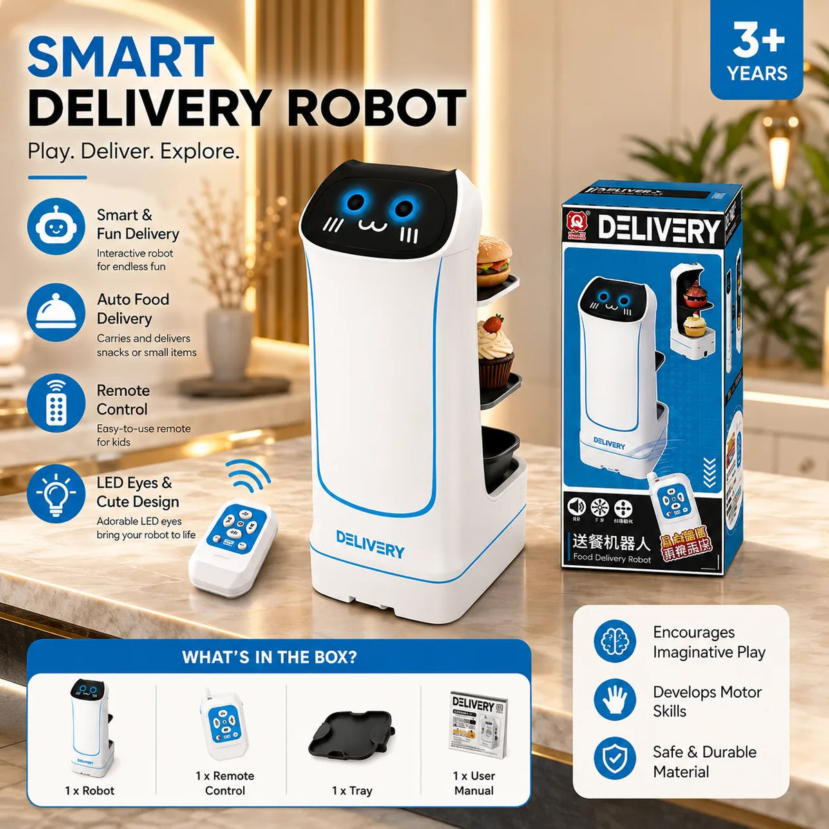 Intelligent Food Delivery Robot