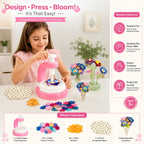 DIY Flower Craft Fabric Bouquet Making Spinning Machine Set - image 3