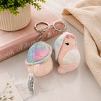 Original Mini Plush Keychains – Cute Kawaii Soft Bag Charms