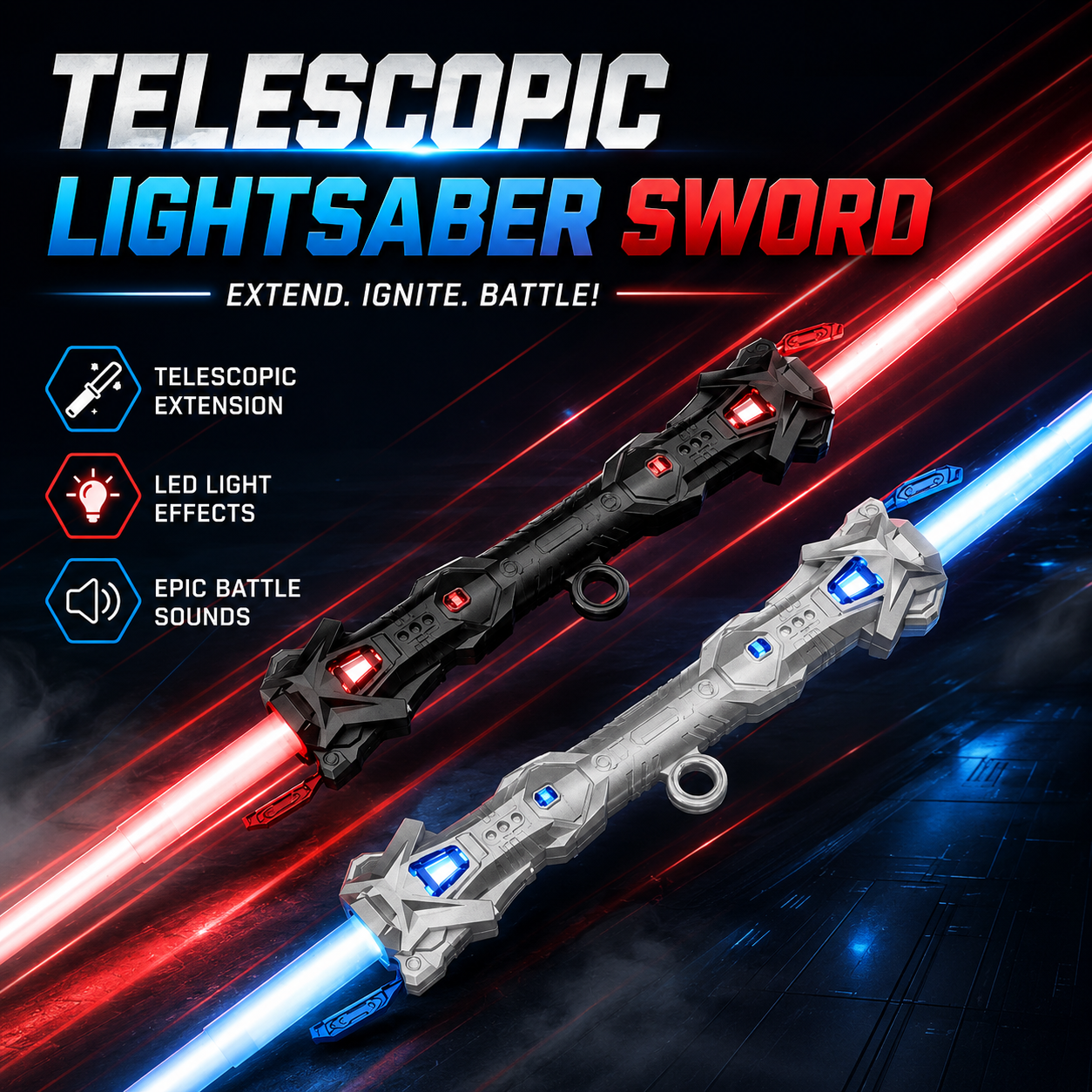 Telescopic Lightsaber Sword