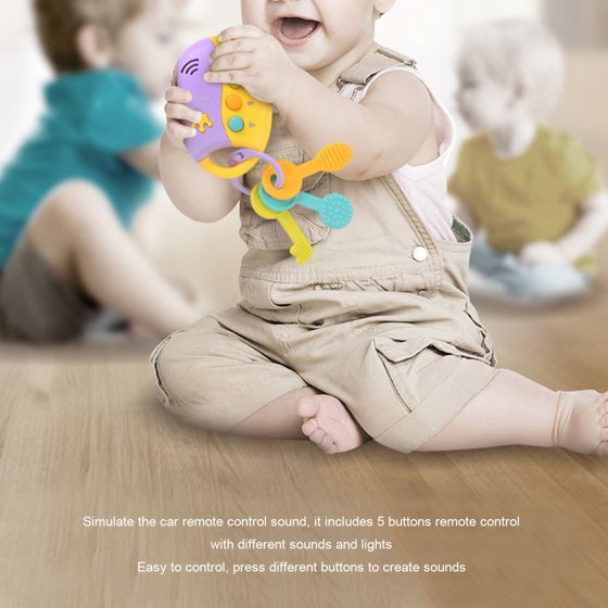 Huanger Smart Remote and Keys with Light and Music