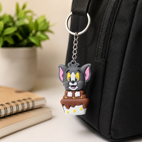 Cute Cartoon Character Keychain