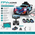 FPV Racing RC Car with WiFi Camera – Real-Time Video Remote Control Toy