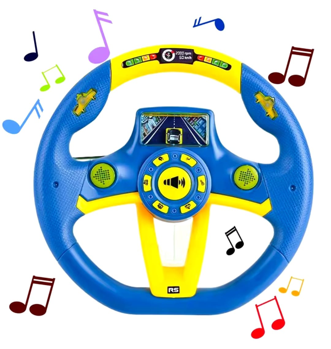 Kids Steering Wheel Toy – Fun & Educational Driving Simulator for Toddlers
