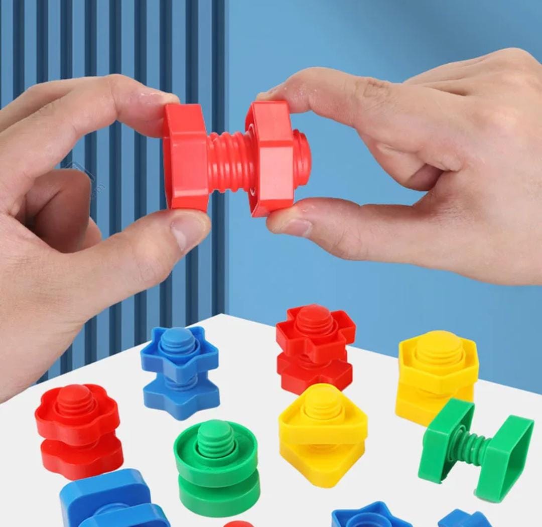 STEM Nuts and Bolts Building Blocks - JustForKids