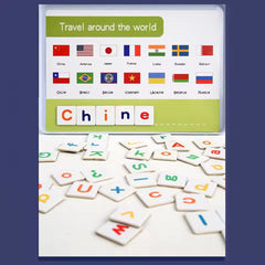 6-in-1 Magnetic Recognize Word Learning Kit with Marker