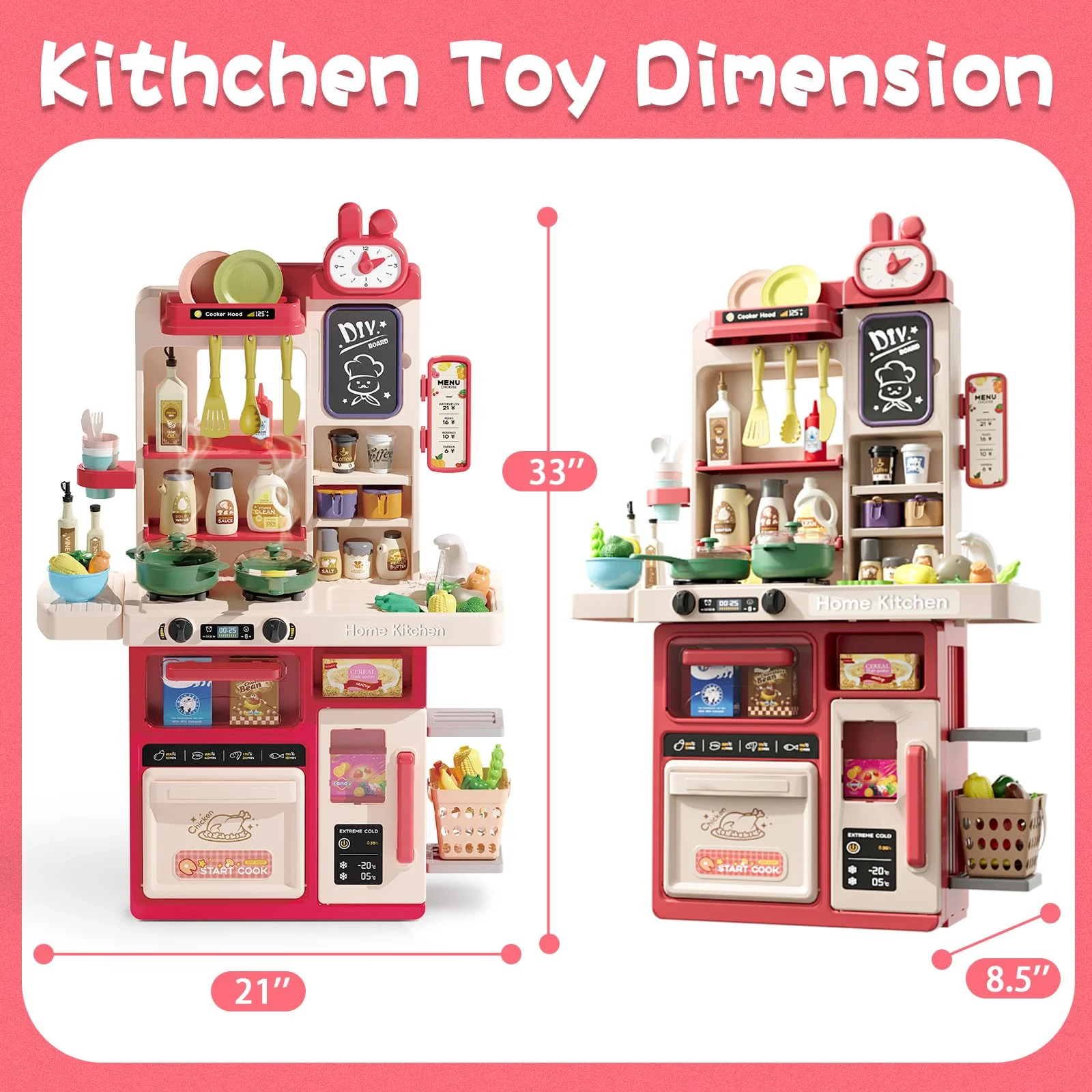 Puzzle Kitchen Fun Play Set (63 Pcs)