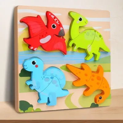 Wooden Educational Puzzle Toy (Assorted design)