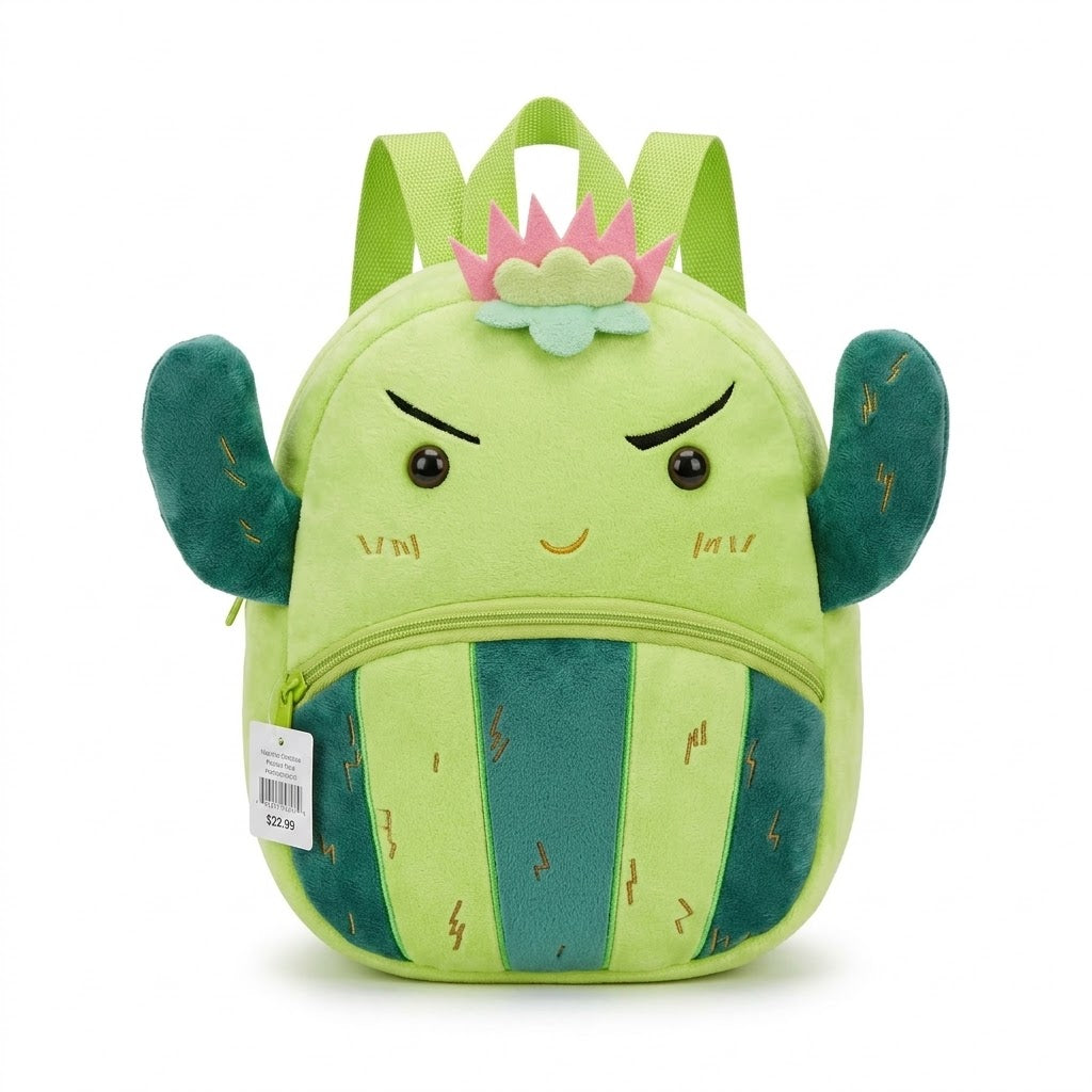 Cute Fruit Character Plush Backpack