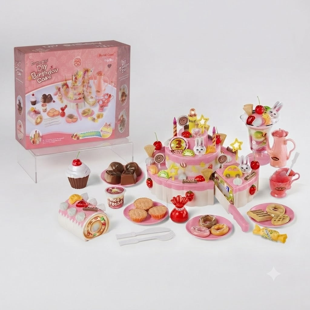 DIY Birthday Cake Play Set
