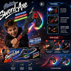 2-in-1 Shadow Sword-Axe Toy for kids