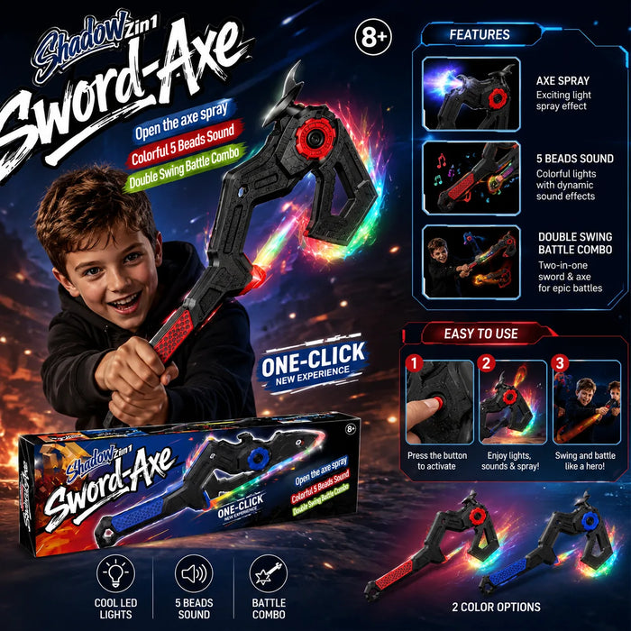 2-in-1 Shadow Sword-Axe toy