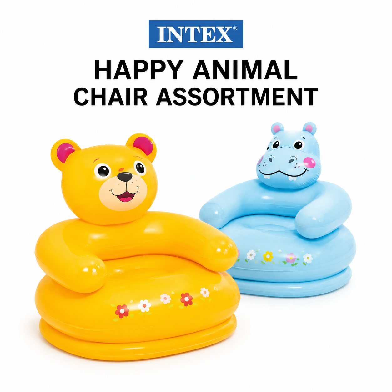 Intex Happy Animal Chair Assortment