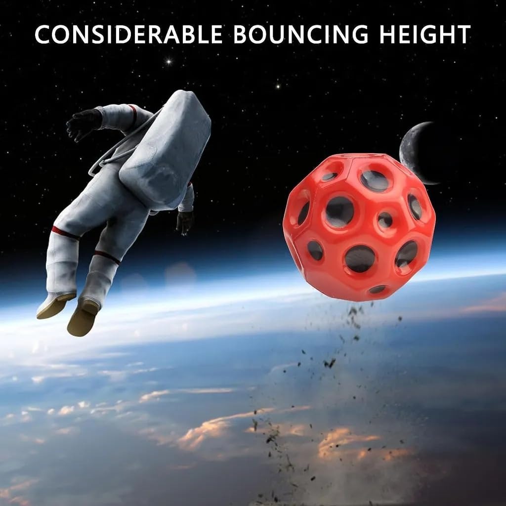 High Bounce Moon Anti Stress Ball (Medium) - JustForKids