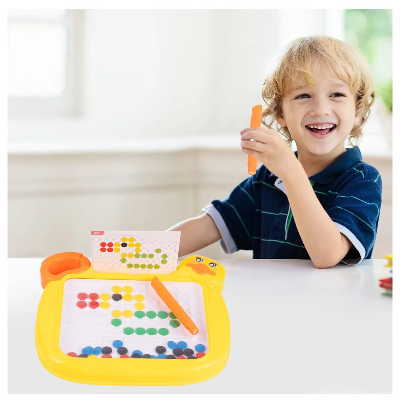 Duck Magnetic Bead Drawing Board - JustForKids
